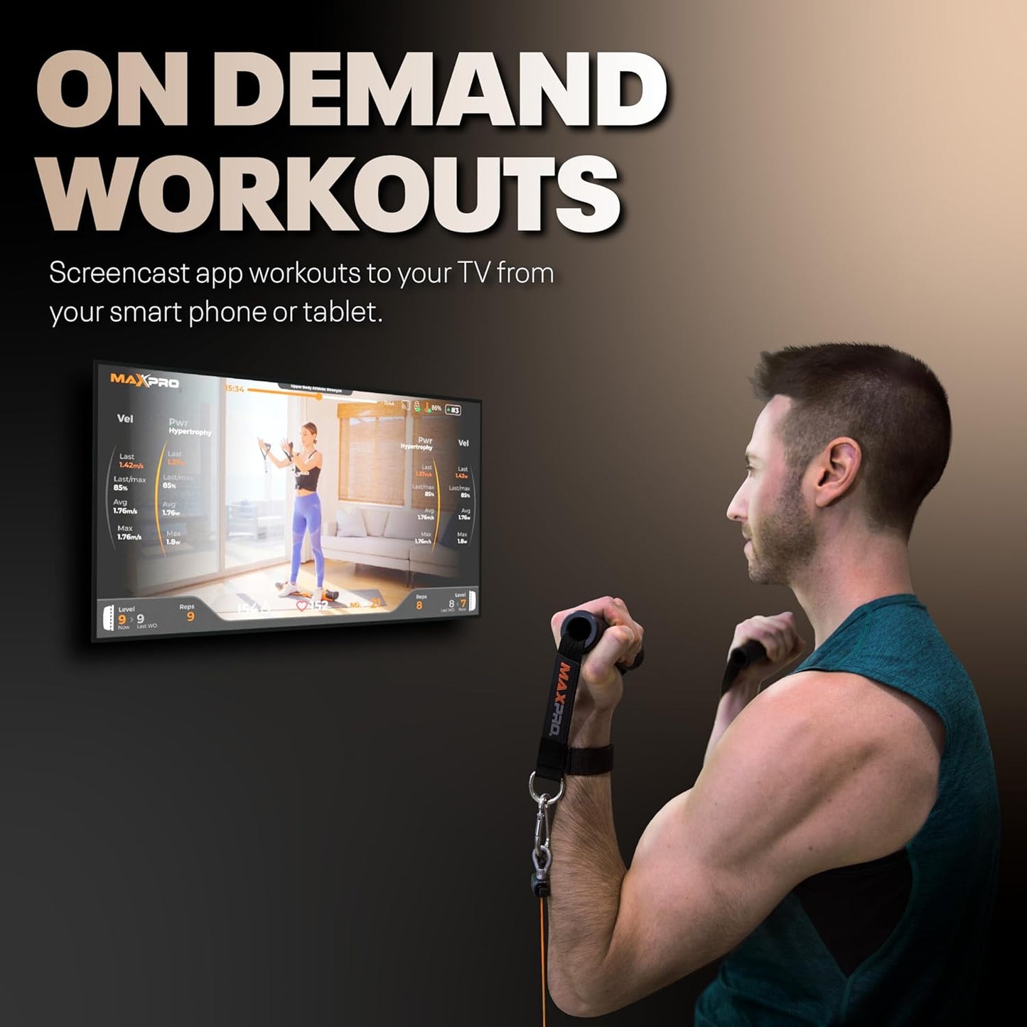 Fitness: Cable Home Gym | Smart Connect